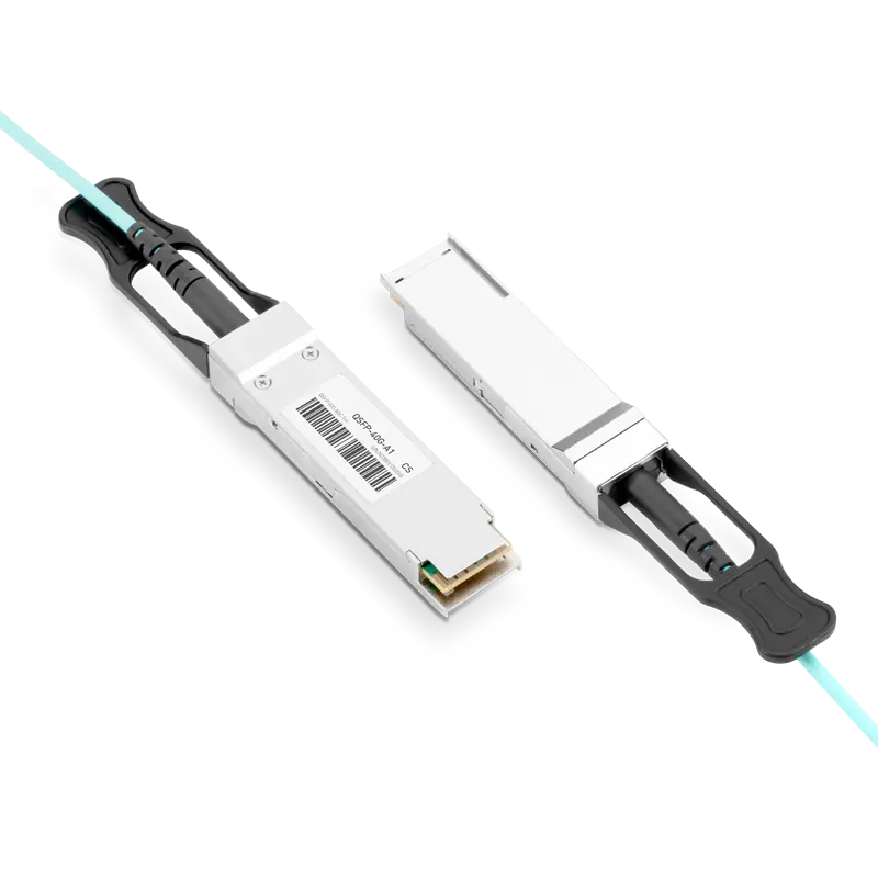 NVIDIA/Mellanox MFS1S00-H020E/MFS1S00-H020V/MFS1S00-H020-LL Compatible AOC 20m (66ft) 200Gb/s QSFP56 InfiniBand HDR LSZH Active Fiber Cable (850nm , MMF) SFPS