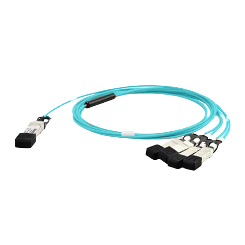 Arista QSFP-4X10G-AOC1M Compatible 1m (3ft) 40G QSFP+ to 4 X10G SFP+ Breakout Active Optical Cable SFPS
