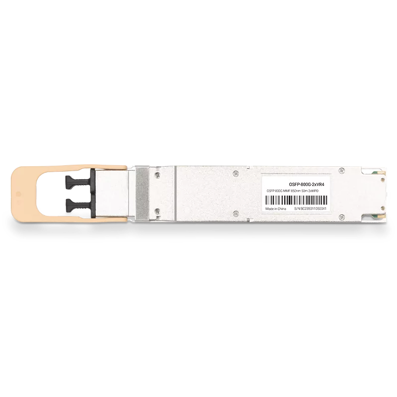 NVIDIA/Mellanox MMA4Z00-NS-T Broadcom DSP & Broadcom VCSEL Compatible 800G OSFP 2xVR4/VR8 850nm 50m PAM4 DOM MPO/MTP MMF Transceiver Module for SN5610 Series Switch SFPS