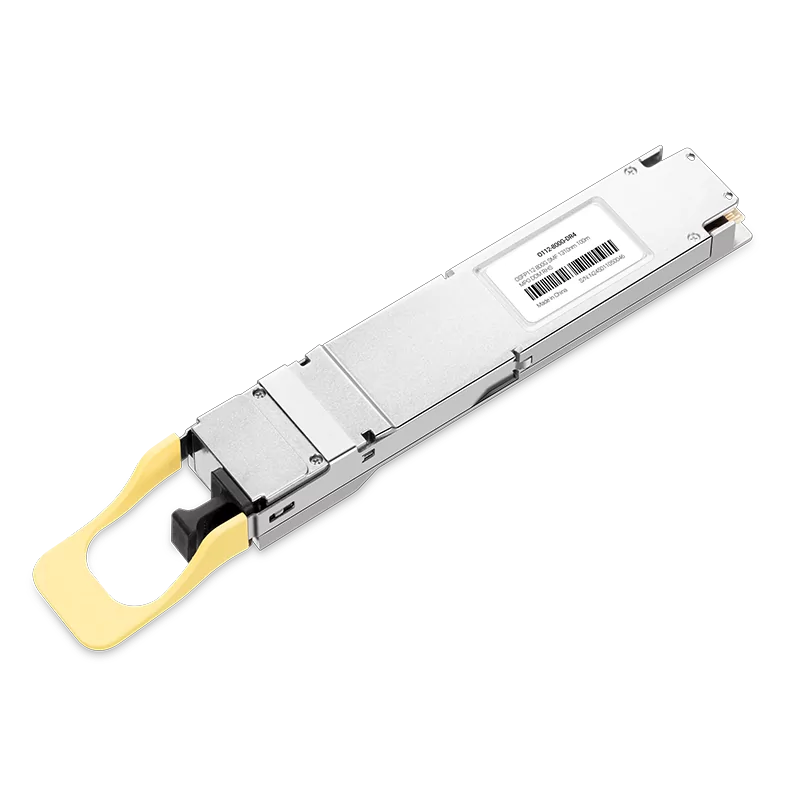 NVIDIA/Mellanox Compatible 800G OSFP112 DR4 1310nm 100m RHS/Flat Top PAM4 DDM MPO/MTP-12 APC SMF Optical Transceiver Module for ConnectX-8 C8180 SuperNIC SFPS