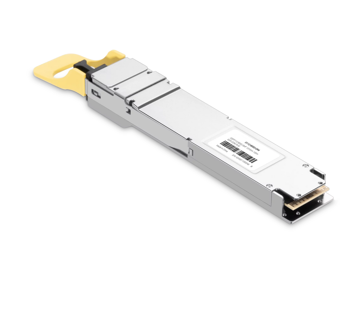 NVIDIA/Mellanox Compatible 800G OSFP112 DR4 1310nm 100m RHS/Flat Top PAM4 DDM MPO/MTP-12 APC SMF Optical Transceiver Module for ConnectX-8 C8180 SuperNIC SFPS