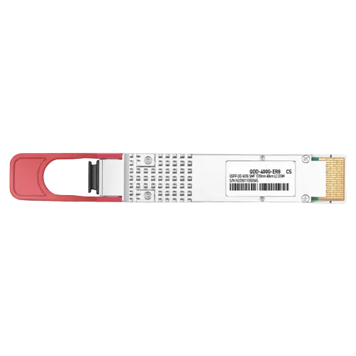 Cisco QDD-400G-ER4-S Compatible 400GBASE-ER4 QSFP-DD PAM4 LWDM4 1310nm 40km SMF Duplex LC DOM/DDM Optical Transceiver Module SFPS