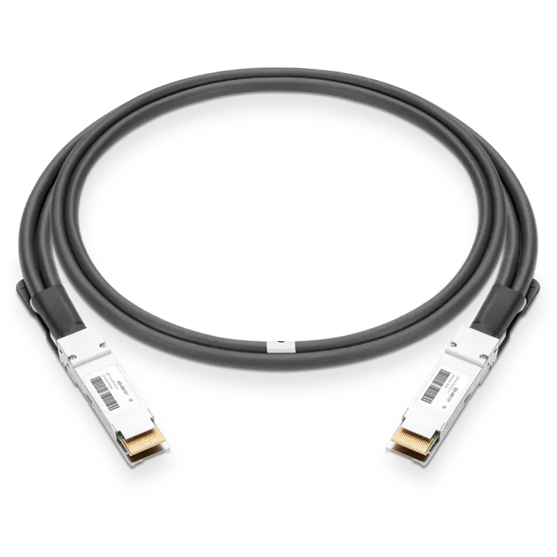 NVIDIA/Mellanox MCP1660-W00AE30 Compatible DAC Cable 0.5m (1.6ft) Ethernet 400GbE QSFP-DD Passive Direct Attach Copper Twinax Cable SFPS