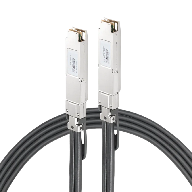 NVIDIA/Mellanox MCP4Y10-N001 Compatible DAC 1m (3ft) Twin-port 800Gb/s OSFP Finned Top to 800Gb/s OSFP Finned Top Passive Copper Cable SFPS