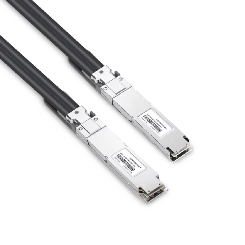 NVIDIA/Mellanox Compatible DAC 1.5m (5ft) Twin-port 2x400Gb/s OSFP Finned Top to 2x400Gb/s OSFP Flat Top Passive Copper Cable SFPS