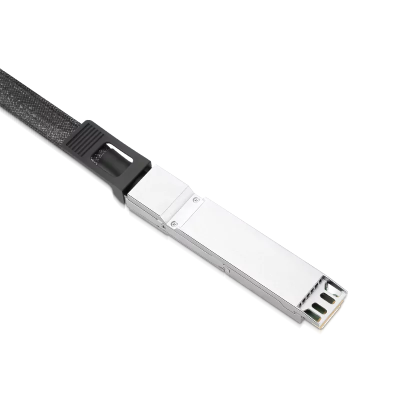 NVIDIA/Mellanox Compatible ACC 1m (3ft) Twin-port 2x400Gb/s OSFP Finned Top to 4x200Gb/s QSFP112 Flat Top InfiniBand NDR Active Copper Splitter Cable SFPS