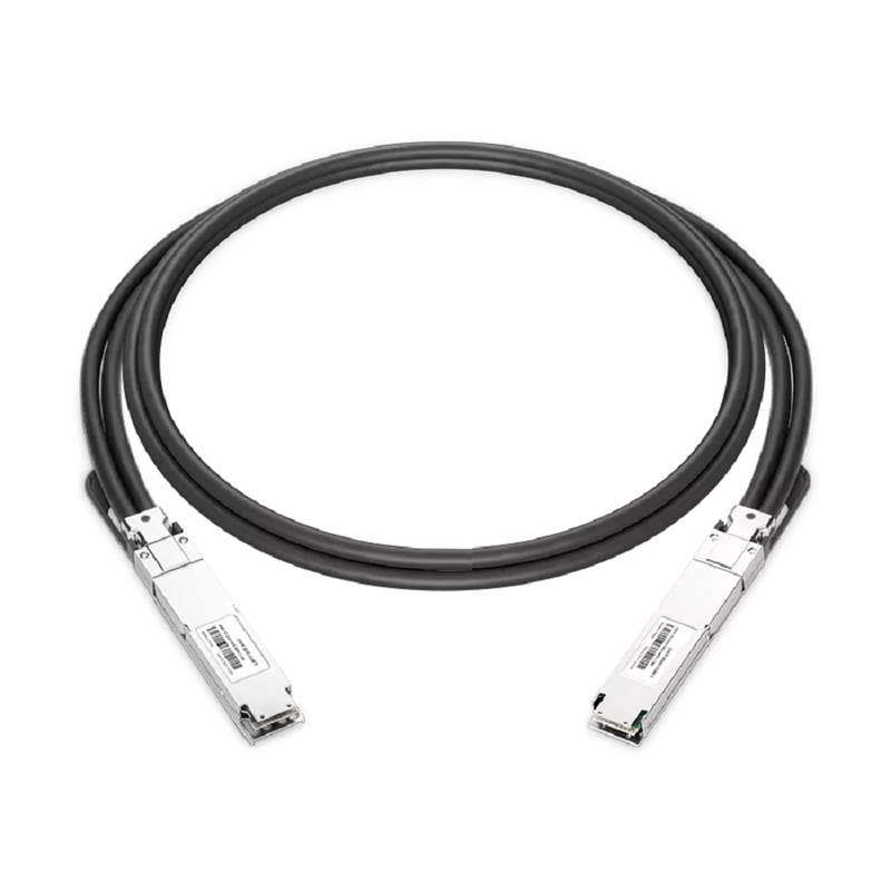 NVIDIA/Mellanox Compatible DAC 0.5m (1.6ft) Twin-port 2x400Gb/s OSFP Finned Top to 2x400Gb/s OSFP Flat Top InfiniBand NDR Passive Copper Cable SFPS