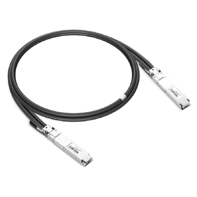 NVIDIA/Mellanox Compatible DAC 1m (3ft) Twin-port 2x400Gb/s OSFP Finned Top to 2x400Gb/s OSFP Flat Top Passive Copper Cable SFPS