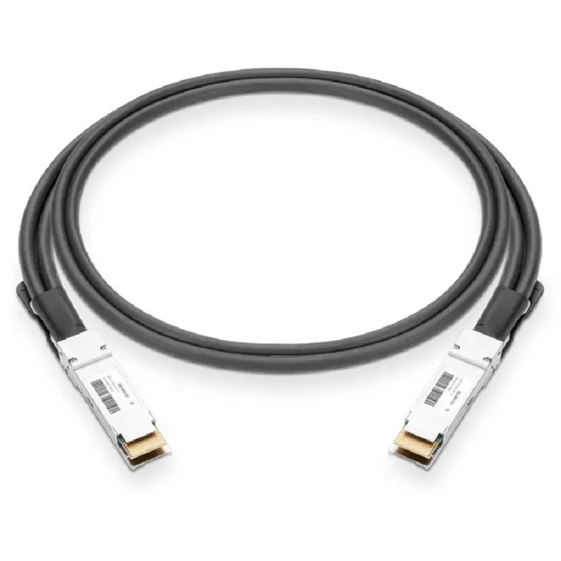 Cisco QDD-400-CU1M Compatible 1m (3ft) 400G QSFP-DD Passive Direct Attach Copper Twinax Cable SFPS