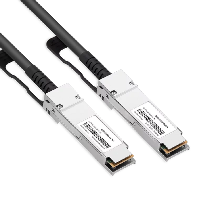 NVIDIA/Mellanox MCP1650-H002E26 Compatible DAC 2m (7ft) 200Gb/s QSFP56 to QSFP56 InfiniBand HDR Passive Direct Attach Copper Twinax Cable SFPS