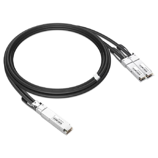NVIDIA/Mellanox Compatible 2m (7ft) 400Gb/s OSFP Flat Top to 2x200Gb/s QSFP56 InfiniBand HDR Passive Copper Splitter Cable SFPS