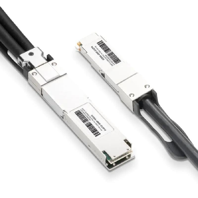 NVIDIA/Mellanox Compatible 2m (7ft) 400Gb/s OSFP Flat Top to 2x200Gb/s QSFP56 InfiniBand HDR Passive Copper Splitter Cable SFPS