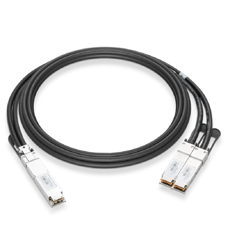 NVIDIA/Mellanox MCP7Y60-H003 Compatible DAC 3m (10ft) 400Gb/s OSFP (Finned Top) to 2x200Gb/s QSFP56 InfiniBand HDR Passive Copper Splitter Cable SFPS