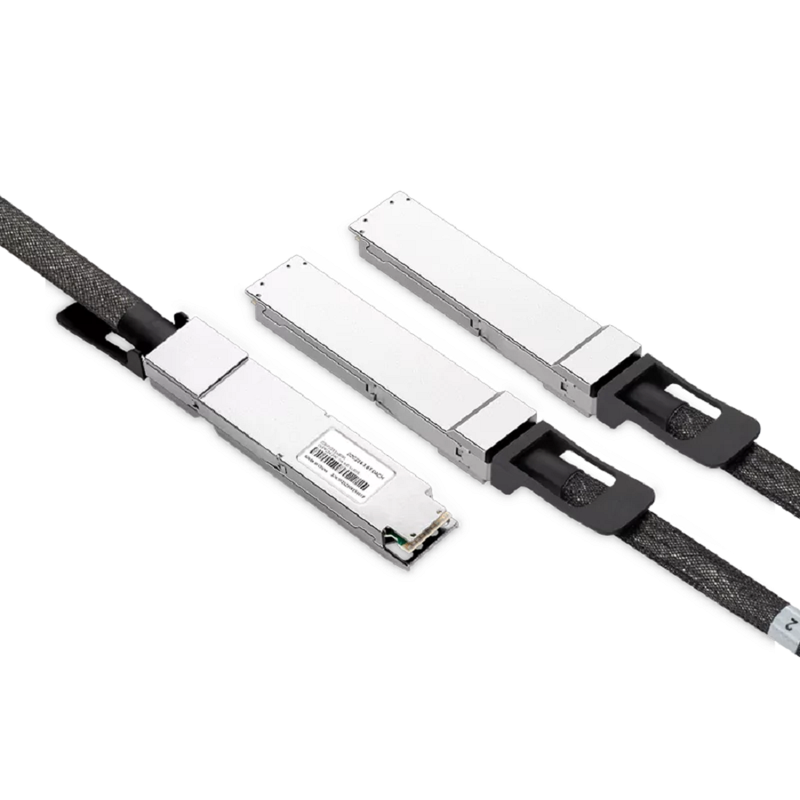 NVIDIA/Mellanox Compatible DAC 1m (3ft) Twin-port 2x800Gb/s OSFP224 IHS/Finned Top to 2x800Gb/s OSFP224 RHS/Flat Top InfiniBand XDR Passive Copper Splitter Cable SFPS
