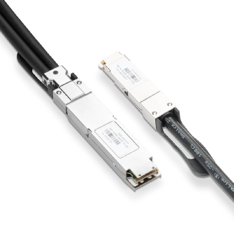NVIDIA/Mellanox MCP7Y60-H001 Compatible DAC 1m (3ft) 400Gb/s OSFP (Finned Top) to 2x200Gb/s QSFP56 InfiniBand HDR Passive Copper Splitter Cable SFPS