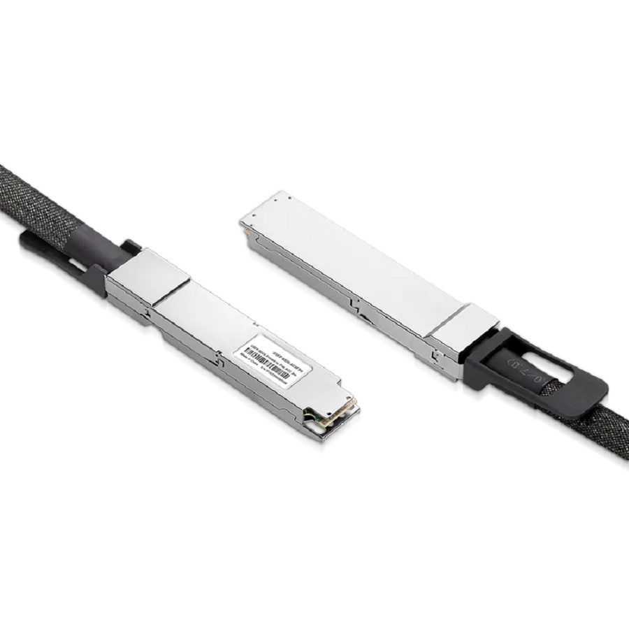 NVIDIA/Mellanox MCA4J80-N003-FTF (980-9I601-00N003) Compatible 3m (10ft) 800G OSFP Finned top to Flat top InfiniBand NDR Active Copper Cable (ACC) SFPS