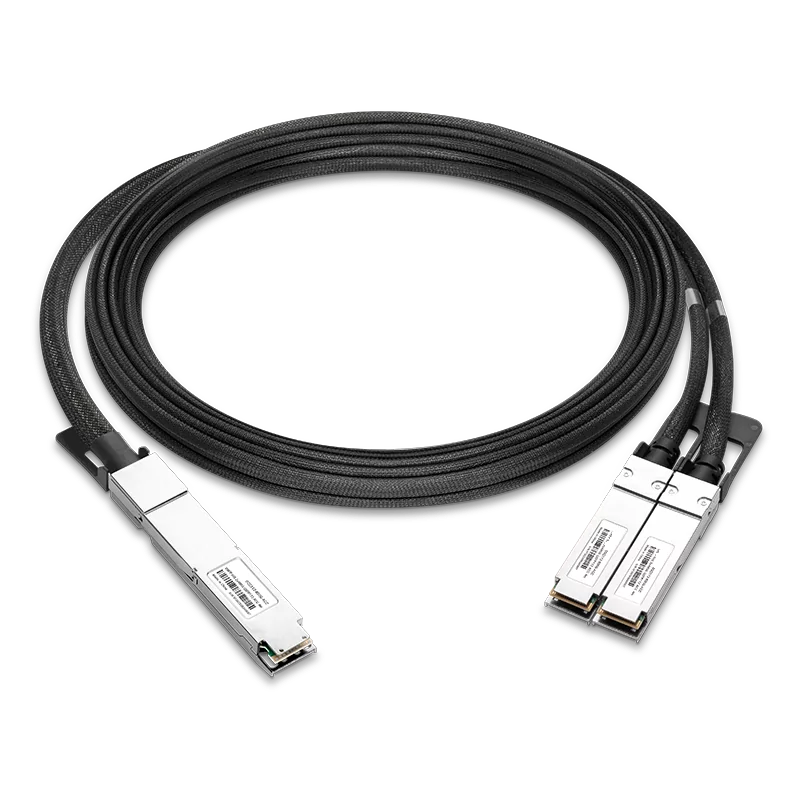 NVIDIA/Mellanox MCA7J65-N004 (980-9I81B-00N004) Compatible ACC 4m (13ft) Twin-port 2x400Gb/s OSFP Finned Top to 2x400Gb/s QSFP112 Flat Top InfiniBand NDR Active Copper Splitter Cable SFPS