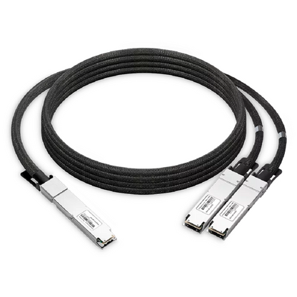 NVIDIA/Mellanox Compatible DAC 1m (3ft) Twin-port 2x800Gb/s OSFP224 IHS/Finned Top to 2x800Gb/s OSFP224 RHS/Flat Top InfiniBand XDR Passive Copper Splitter Cable SFPS