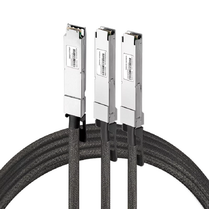 NVIDIA/Mellanox Compatible DAC 1m (3ft) Twin-port 2x800Gb/s OSFP224 IHS/Finned Top to 2x800Gb/s OSFP224 RHS/Flat Top InfiniBand XDR Passive Copper Splitter Cable SFPS