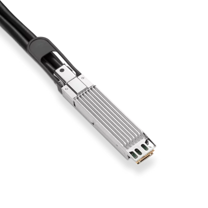 NVIDIA/Mellanox Compatible DAC 3m (10ft) Twin-port 2x400Gb/s OSFP Finned Top to 2x400Gb/s OSFP Flat Top Passive Copper Cable SFPS