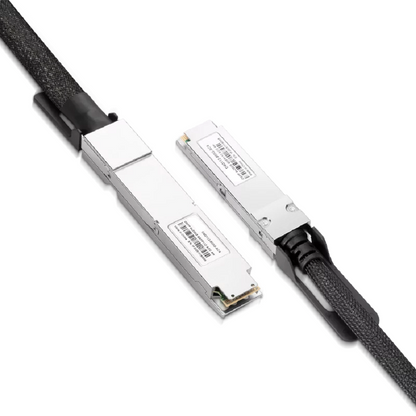 NVIDIA/Mellanox Compatible ACC 3m (10ft) Twin-port 2x400Gb/s OSFP Finned Top to 4x200Gb/s QSFP112 Flat Top Active Copper Splitter Cable SFPS