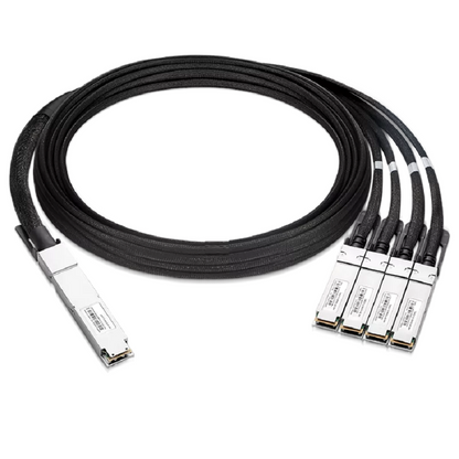 Cisco Compatible ACC 4m (13ft) Twin-port 2x400Gb/s OSFP Finned Top to 4x200Gb/s QSFP112 Flat Top Active Copper Splitter Cable SFPS