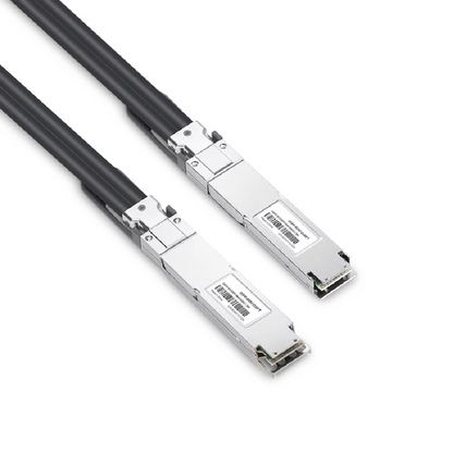 NVIDIA/Mellanox Compatible DAC 3m (10ft) Twin-port 2x400Gb/s OSFP Finned Top to 2x400Gb/s OSFP Flat Top Passive Copper Cable SFPS