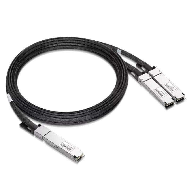 NVIDIA/Mellanox MCA7J65-N004 (980-9I81B-00N004) Compatible ACC 4m (13ft) Twin-port 2x400Gb/s OSFP Finned Top to 2x400Gb/s QSFP112 Flat Top InfiniBand NDR Active Copper Splitter Cable SFPS