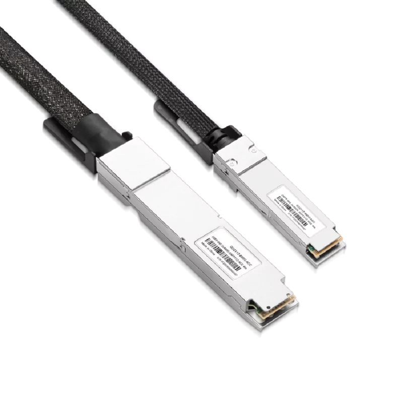 NVIDIA/Mellanox MCA7J65-N005 Compatible ACC 5m (16ft) Twin-port 2x400Gb/s OSFP Finned Top to 2x400Gb/s QSFP112 Flat Top Active Copper Splitter Cable SFPS