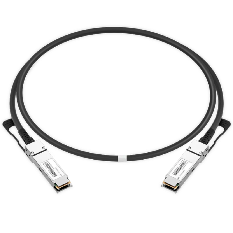 NVIDIA/Mellanox MCP1650-V001E30 Compatible 1m (3ft) 200GbE Ethernet QSFP56 Passive Direct Attach Copper Twinax Cable 30AWG SFPS