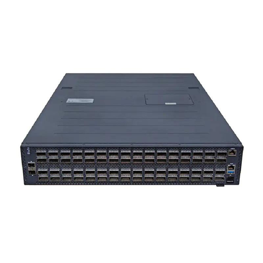 N9200-64DC, 64x 400G QSFP-DD, Broadcom Tomahawk 4, Enterprise SONiC by NADDOD, High-Performance, Low-Latency, AI Fabric-Supported AI Data Center Switch SFPS