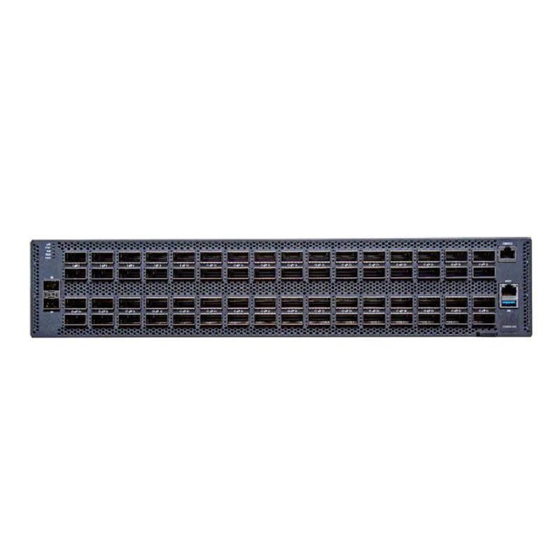 N9200-64DC, 64x 400G QSFP-DD, Broadcom Tomahawk 4, Enterprise SONiC by NADDOD, High-Performance, Low-Latency, AI Fabric-Supported AI Data Center Switch SFPS