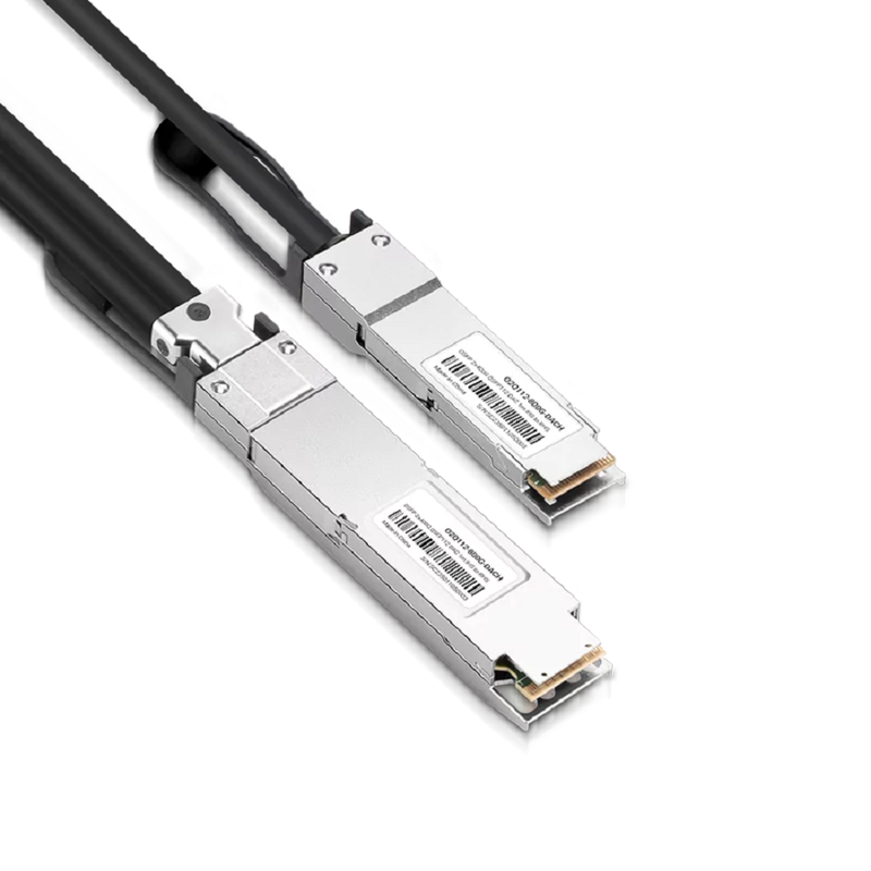 NVIDIA/Mellanox MCP7Y40-N003 Compatible DAC 3m (10ft) Twin-port 2x400Gb/s OSFP Finned Top to 4x200Gb/s QSFP112 Flat Top Passive Copper Splitter Cable SFPS