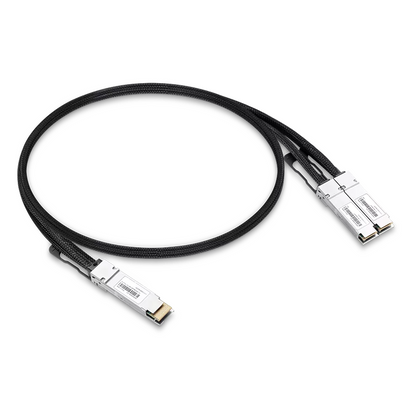NVIDIA/Mellanox MCP7H60-W001R30 Compatible 1m (3ft) 400G QSFP-DD to 2X200G QSFP56 Passive Direct Attach Copper Breakout Cable for DGX Spark AI Clusters SFPS