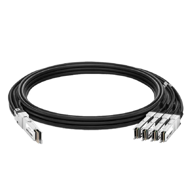 NVIDIA/Mellanox MCP7F60-W002R26 Compatible 2m (7ft) 400G QSFP-DD to 4X100G QSFP56 Passive Direct Attach Copper Breakout Cable 28AWG SFPS