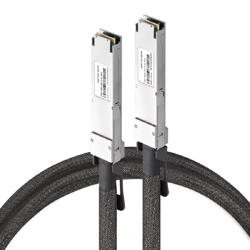 NVIDIA/Mellanox MCA4J80-N003 Compatible ACC 3m (10ft) Twin-port 800Gb/s OSFP Finned Top to 800Gb/s OSFP Finned Top Active Copper Cable SFPS