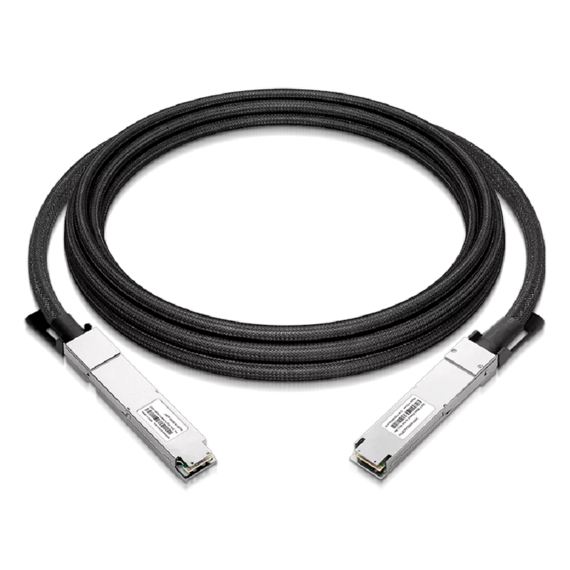 Juniper Compatible ACC 3m (10ft) Twin-port 2x400Gb/s OSFP Finned Top to 2x400Gb/s OSFP Flat Top Active Copper Cable SFPS