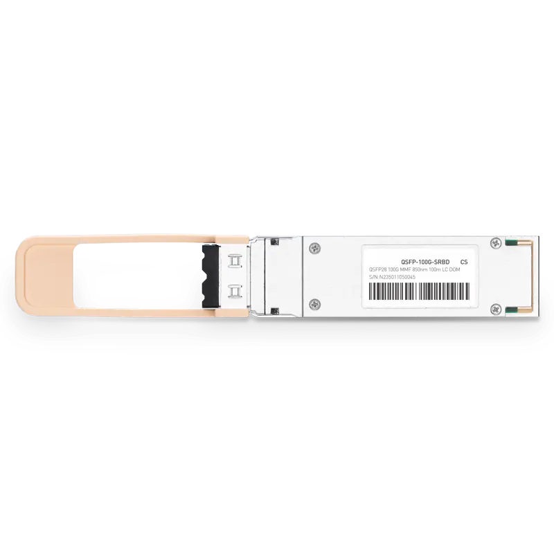 Cisco QSFP-100G-SR1.2 Compatible 100GBASE-SRBD QSFP28 850nm 70m (OM3) /100m (OM4) /150m (OM5) DOM Duplex LC Transceiver Module for MMF SFPS