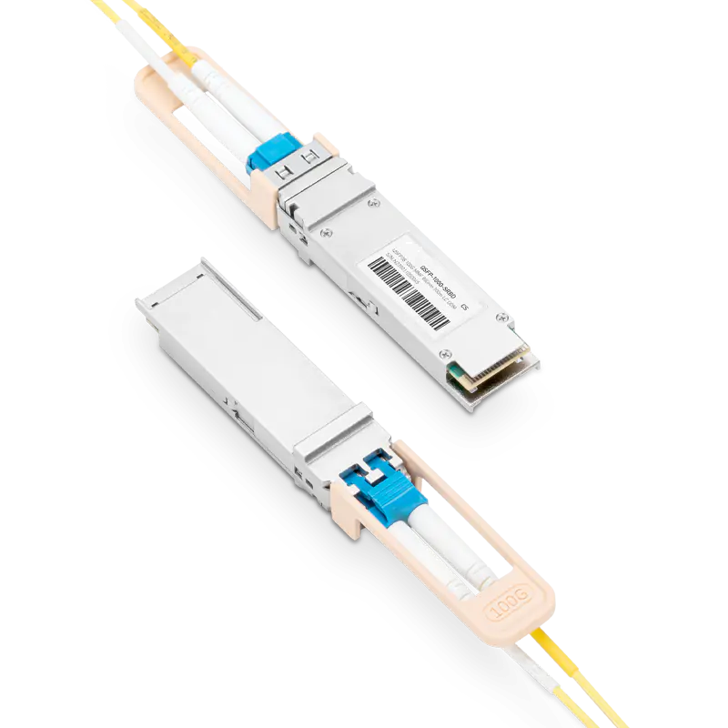 Cisco QSFP-100G-SR1.2 Compatible 100GBASE-SRBD QSFP28 850nm 70m (OM3) /100m (OM4) /150m (OM5) DOM Duplex LC Transceiver Module for MMF SFPS