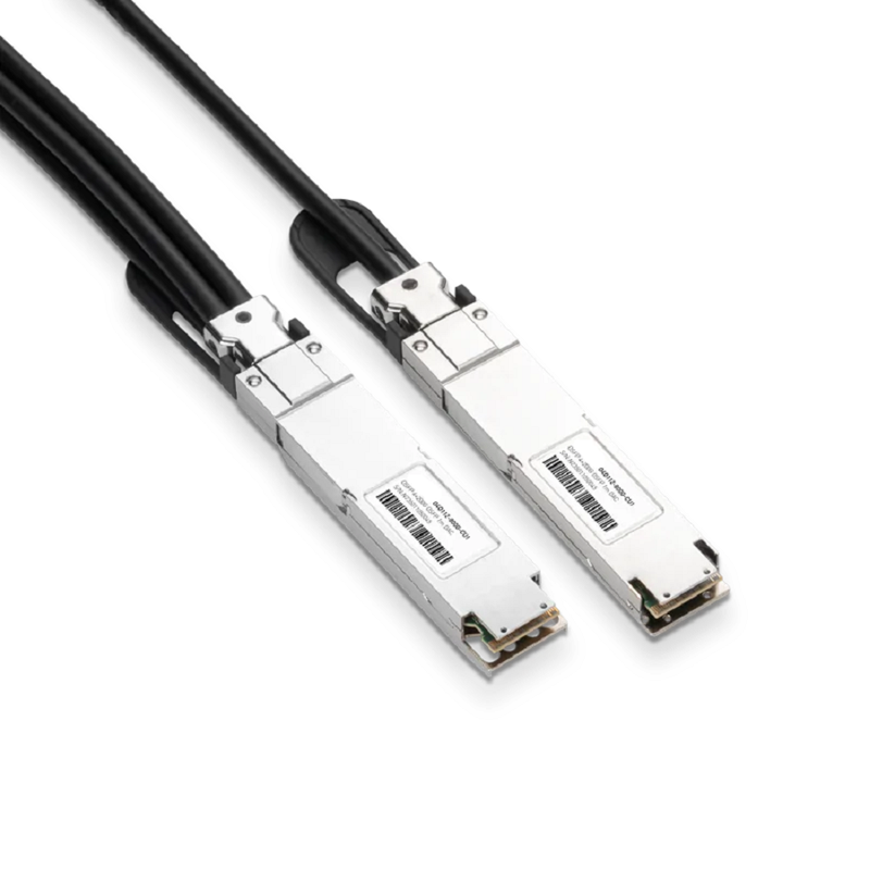 Cisco Compatible DAC 1m (3ft) Twin-port 800Gb/s OSFP Finned Top to 4x200Gb/s OSFP Flat Top Passive Copper Splitter Cable SFPS