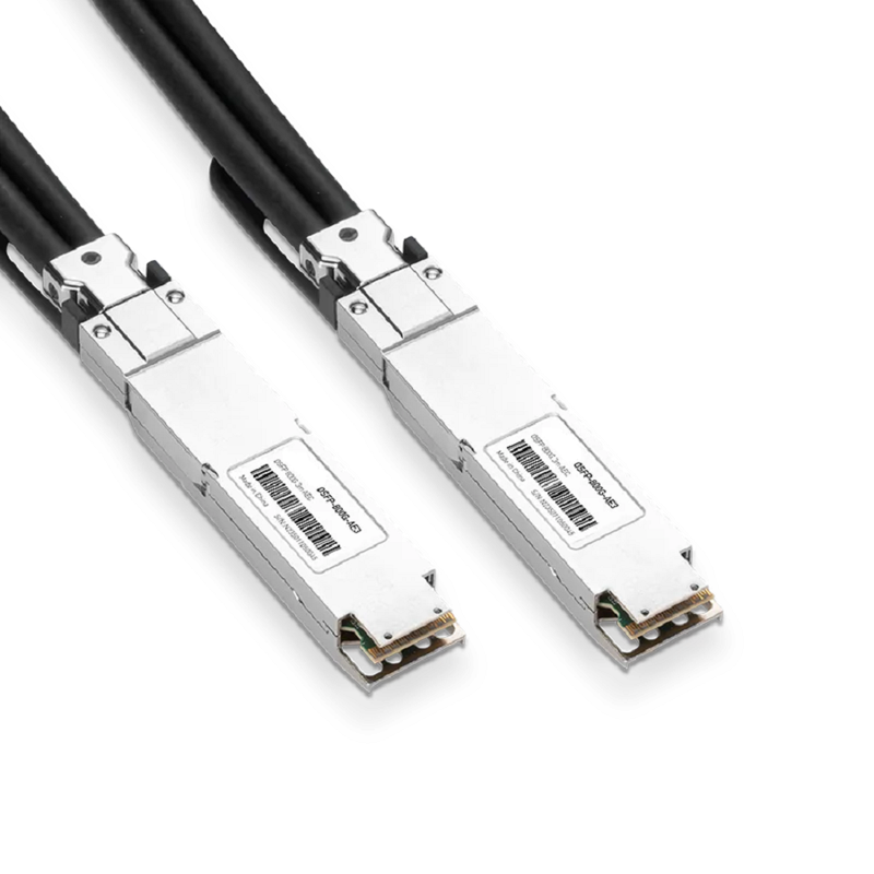 Arista Compatible AEC 3m (10ft) Twin-port 2x400Gb/s OSFP Finned Top to 2x400Gb/s OSFP Finned Top Active Electrical Cable SFPS
