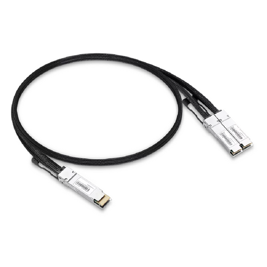 Juniper QDD-2X200G-2M Compatible 2m (7ft) 400G QSFP-DD to 2X200G QSFP56 Passive Direct Attach Copper Breakout Cable for DGX Spark AI Clusters SFPS