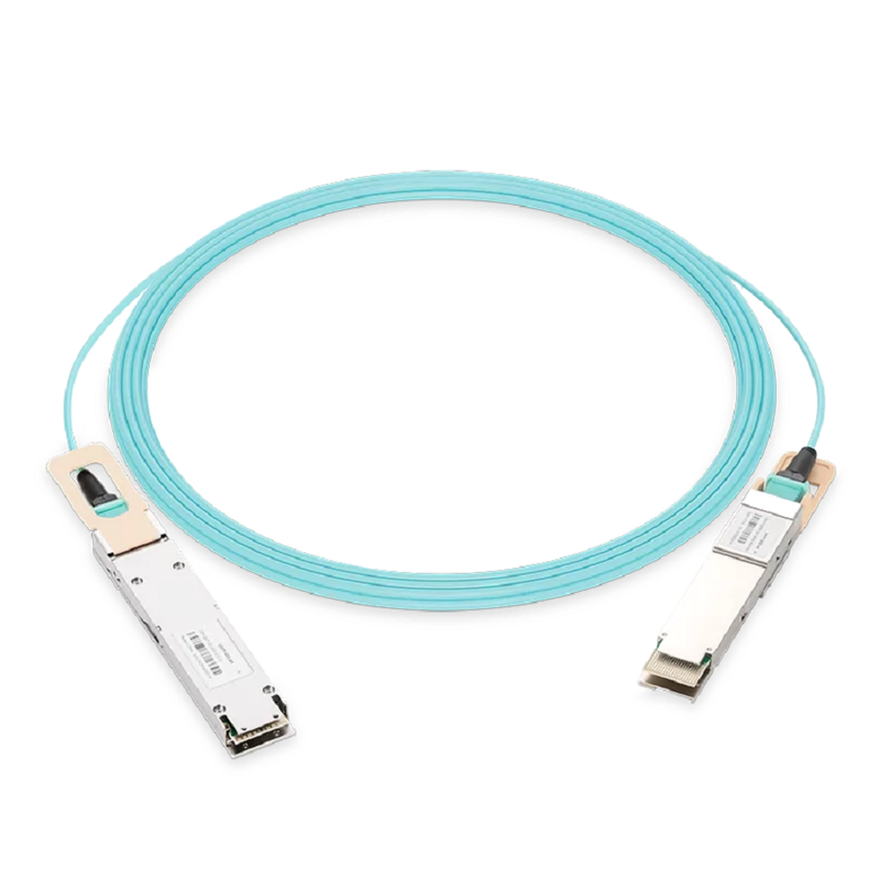 NVIDIA/Mellanox Compatible 15m (49ft) 400G OSFP to QSFP-DD Active Optical Cable SFPS