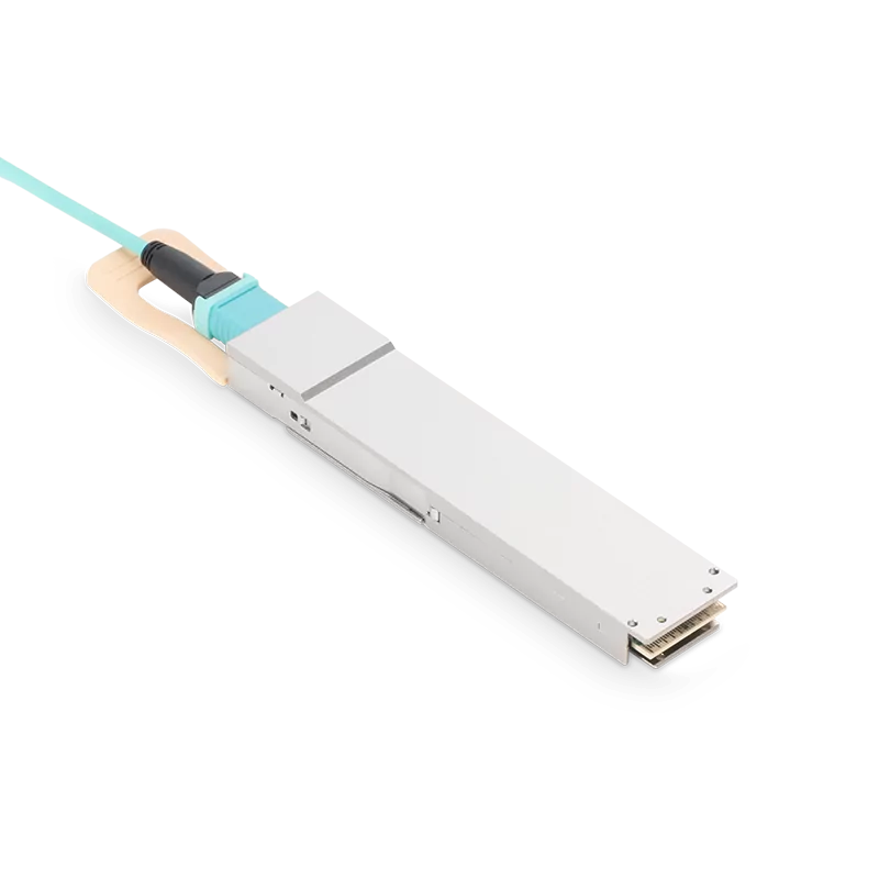 NVIDIA/Mellanox Compatible 30m (98ft) 400G OSFP to QSFP-DD Active Optical Cable SFPS