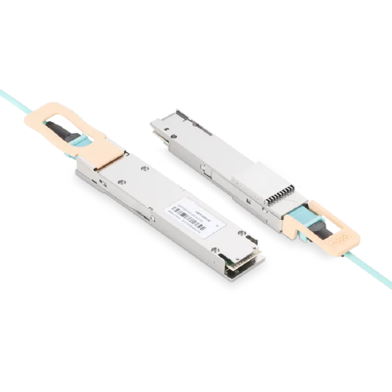 NVIDIA/Mellanox Compatible 25m (82ft) 400G OSFP to QSFP-DD Active Optical Cable SFPS