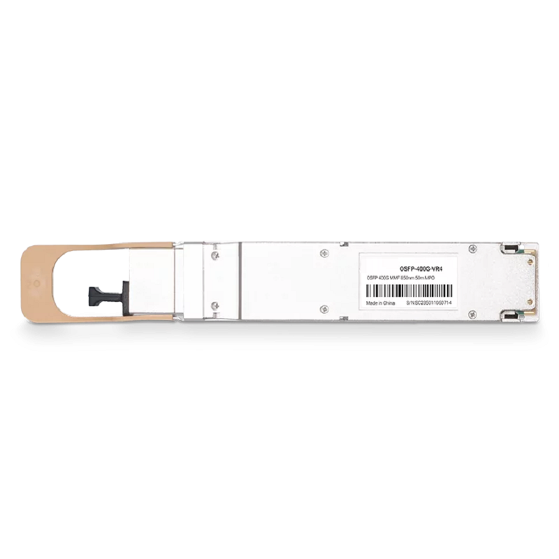 HPE S6B53A Compatible Broadcom DSP & Broadcom VCSEL 400GBASE-VR4 OSFP PAM4 850nm 50m MTP/MPO-12 APC MMF Optical Transceiver Module SFPS