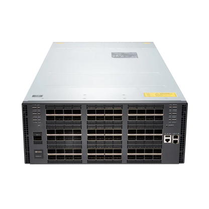 NVIDIA Quantum-X800 XDR InfiniBand Switch, Q3400-RA, 4U, 144 XDR Ports over 72 OSFP Cages, Powered by the Quantum-3 ASIC, 8 Power Supplies (Power Cords Not Included), Standard Depth, Managed, C2PAirflow, Rail Kit SFPS