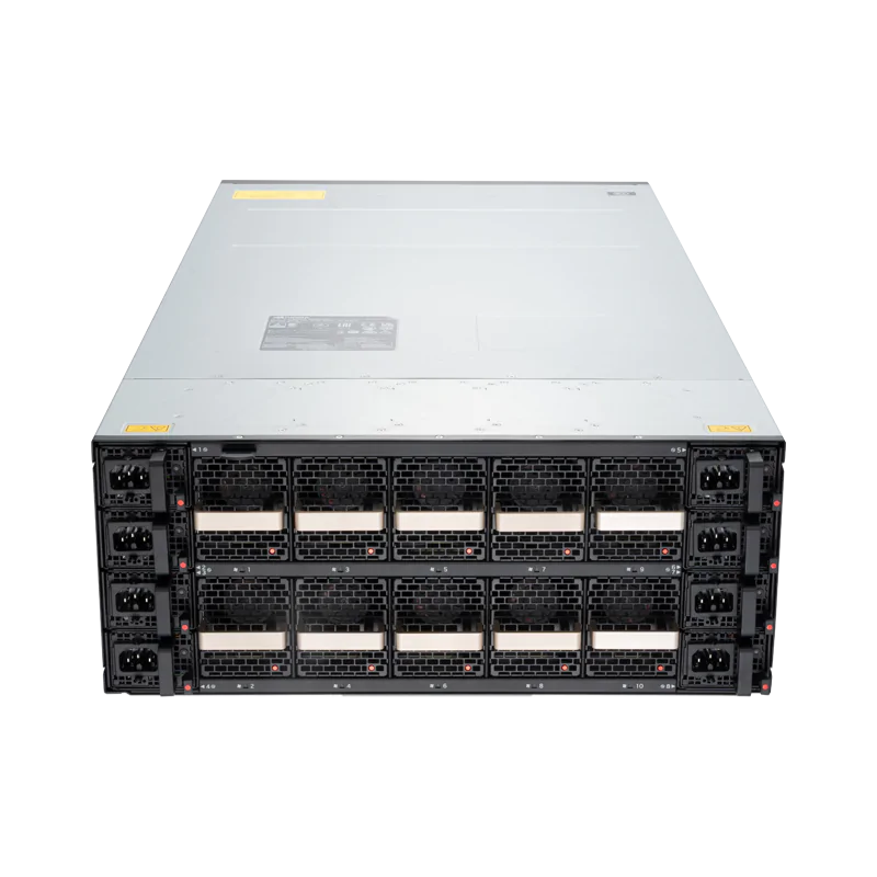 NVIDIA Quantum-X800 XDR InfiniBand Switch, Q3400-RA, 4U, 144 XDR Ports over 72 OSFP Cages, Powered by the Quantum-3 ASIC, 8 Power Supplies (Power Cords Not Included), Standard Depth, Managed, C2PAirflow, Rail Kit SFPS