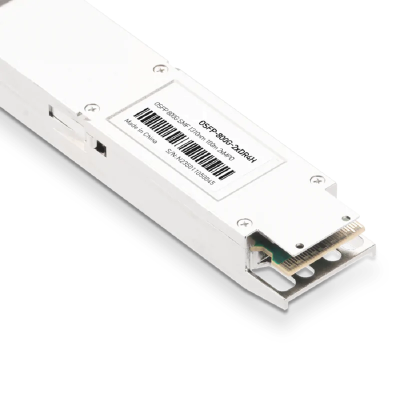 Generic Compatible 800G OSFP 2xXDR4 1310nm 2km PAM4 DDM Dual MPO/MTP-12 SMF Optical Transceiver Module SFPS