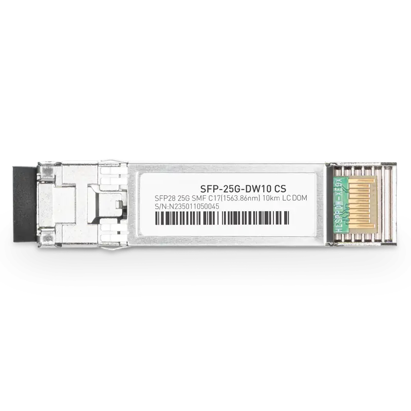 Cisco C36 DWDM-SFP25G-48.51 Compatible 25GBASE-DW10 SFP28 C36 10km Duplex LC Transceiver Module for SMF SFPS